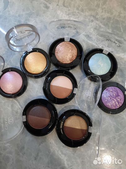 Жидкие тени для век, глиттеры, 