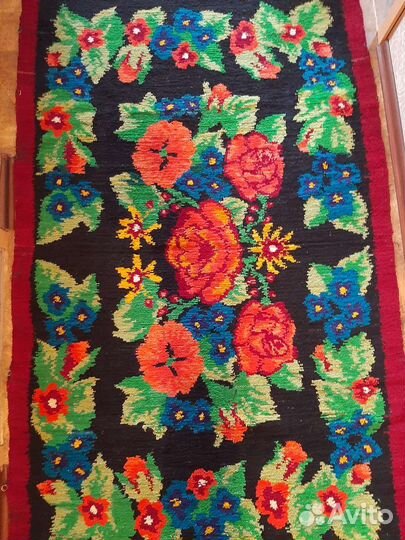 Ковёр ручной работы 1.25м 2.04м