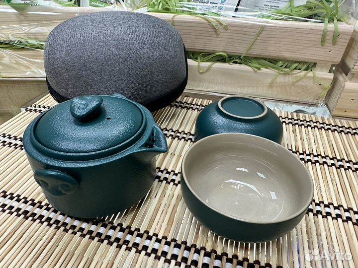 Китайский чайный набор в защитном чехле