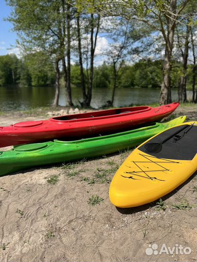 Сплав на байдарках (SUP-доски)