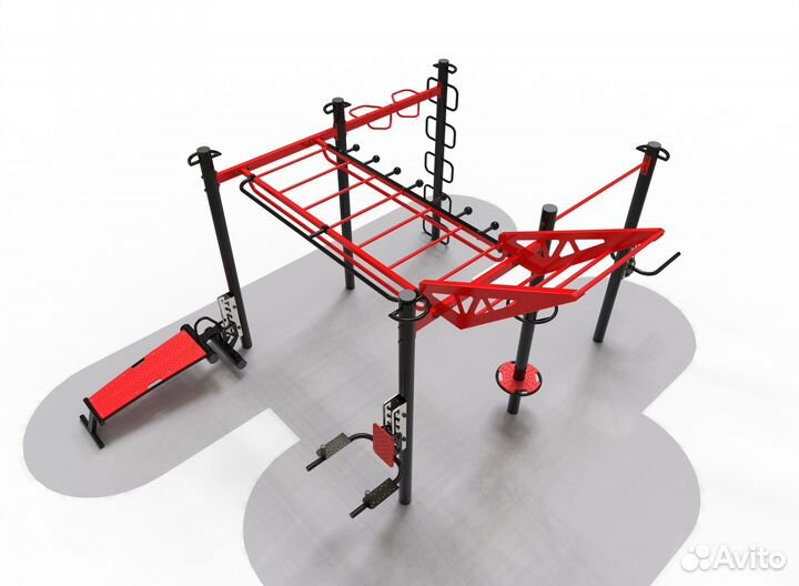 Уличный спортивный комплекс