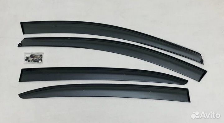 Ветровики на двери для Mazda Axela 2013-2019