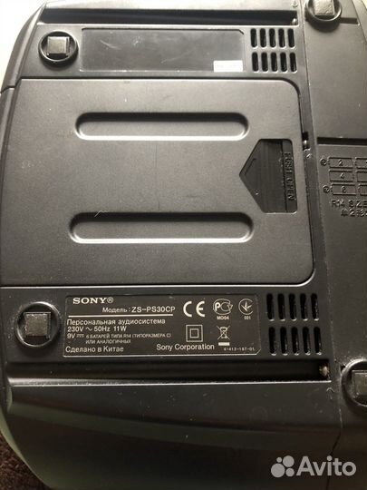 Аудио система sony -ZS -PS30 CP
