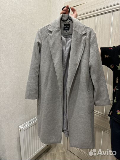 Пальто incity серое