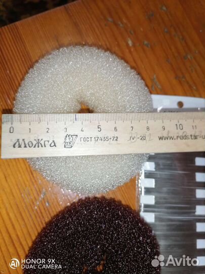 Бублик валик для волос неведимки