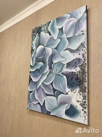 Картина акрил абстракция