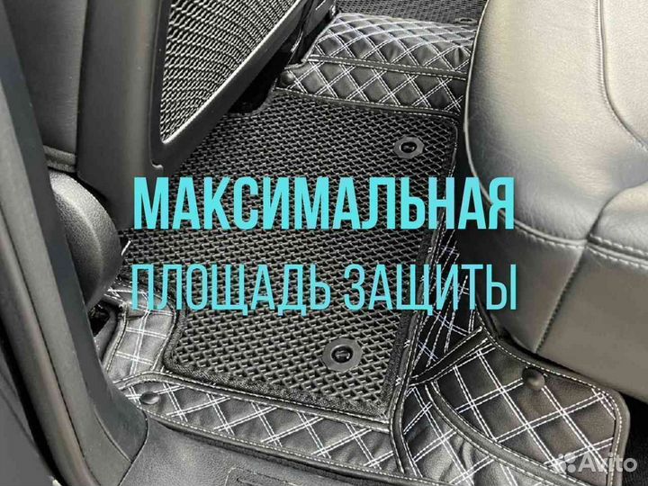 3D коврики из экокожи / коврики audi q5