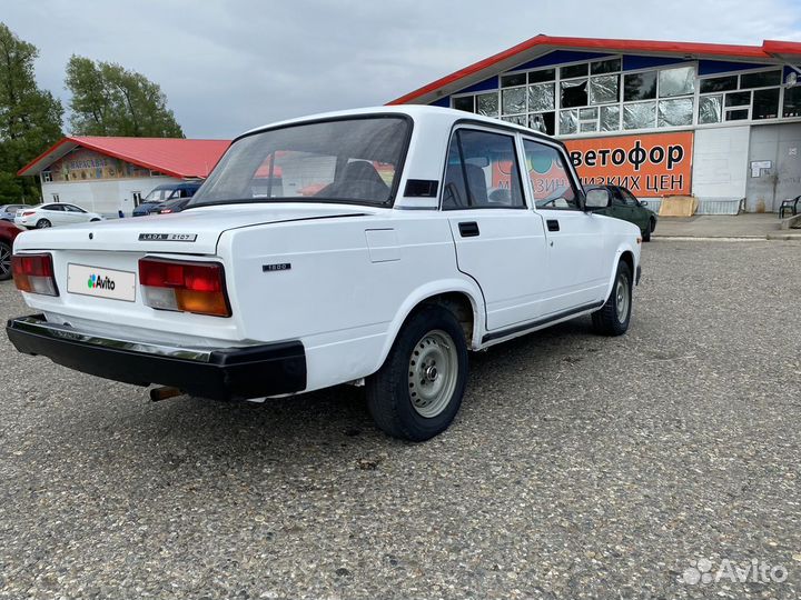 ВАЗ 2107 1.6 МТ, 2008, 75 000 км