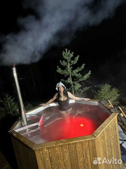 Романтическое свидание с джакузи и баней