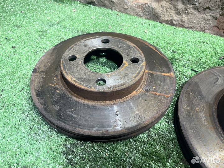 Тормозные передние диски для Ауди 80 b4