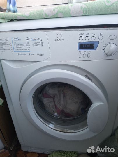 Стиральная машина бу индезит 5 кг
