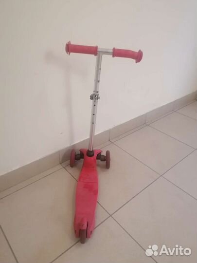 Самокат детский трёхколёсный scooter 21st