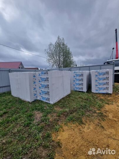 Газосиликатные блоки с завода Бонолит