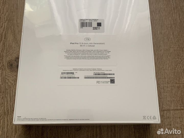 12.9 iPad Pro Wi-Fi Cellular 1TB Gray 4 поколение