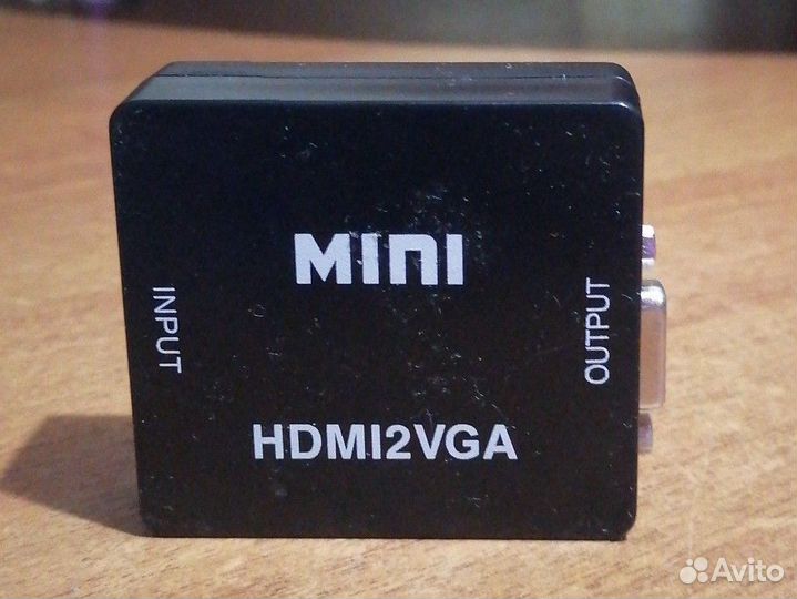 Активный конвертор / mini hdmi2VGA