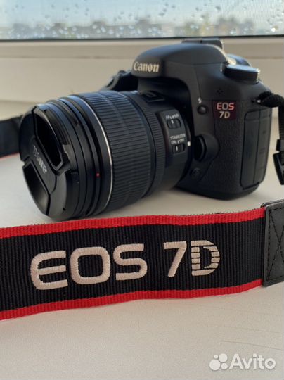 Canon 7d с объективом 15-85мм