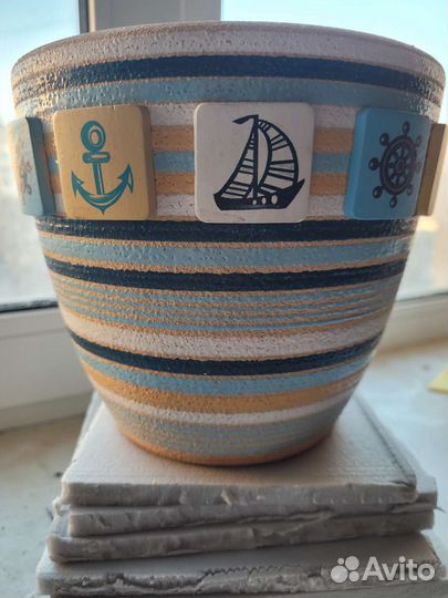 Горшок для цветоа