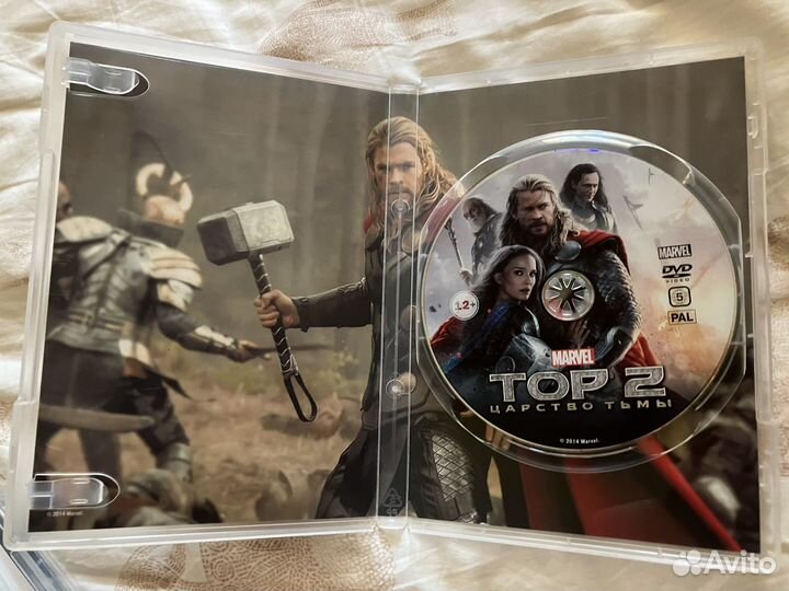 Marvel DVD Капитан Америка, Тор, Тор 2