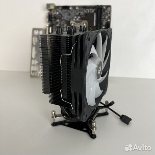 Материнская плата Msi b360m и башня idcooling