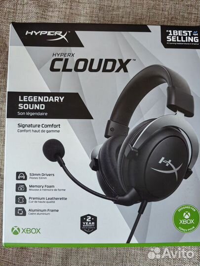 Наушники Hyperx CloudX
