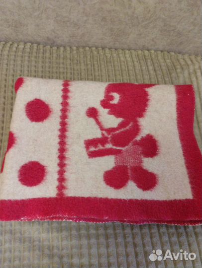Одеяло детское шерстяное