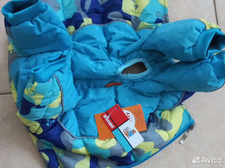 Зимний комбез для маленькой собаки