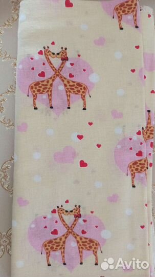 Пеленки ситцевые для малыша