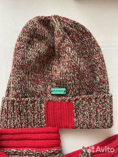 Шапка и шарф для девочки Mum of Six