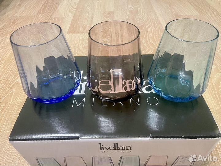 Бокалы livellara milano 6 шт