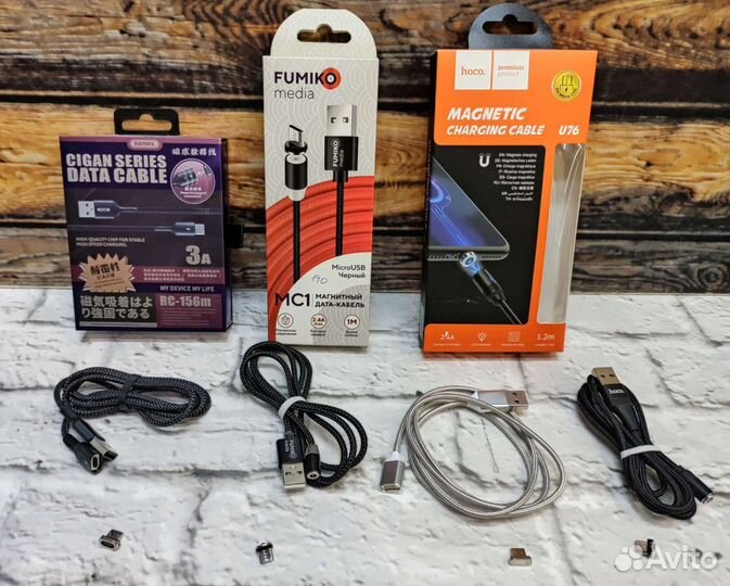 New магнитный кабель для зарядки