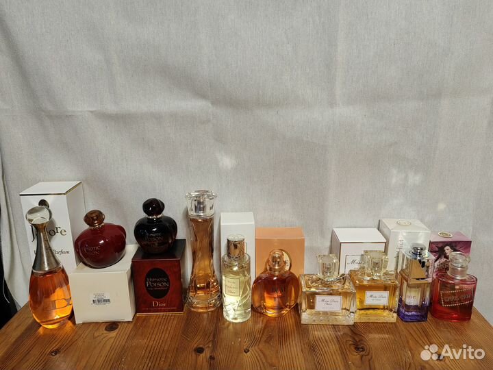 Парфюмерия остатки во флаконах