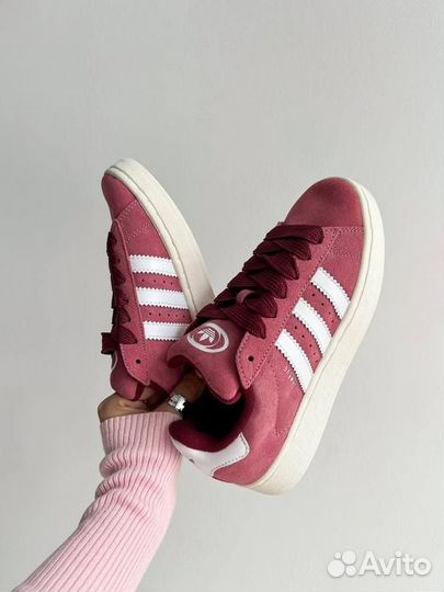 Adidas campus 00s розовые