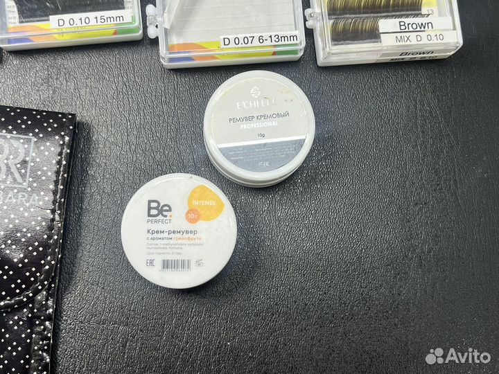 Материалы для наращивания ресниц, бровиста