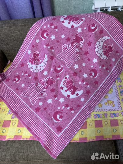 Одеяло байковое детское