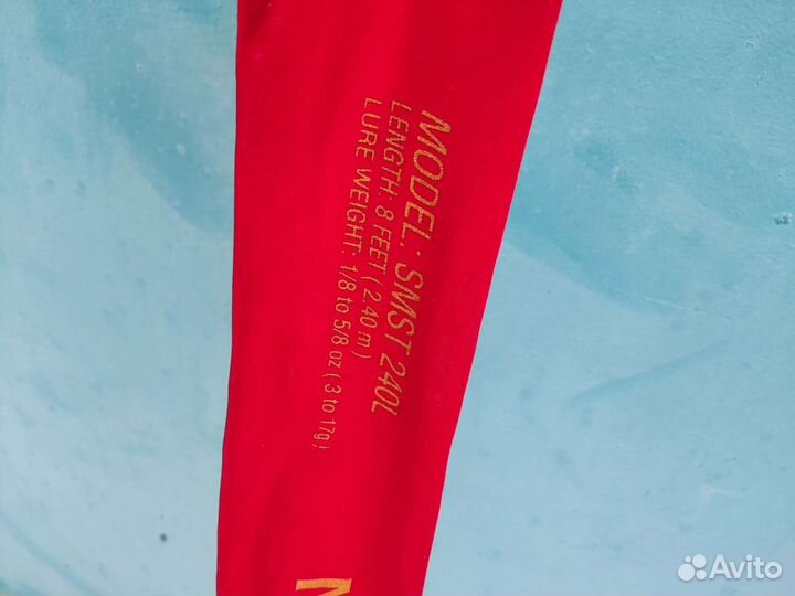 Спиннинг kosadaka mustang smst240l, 240 см, 3-17 г