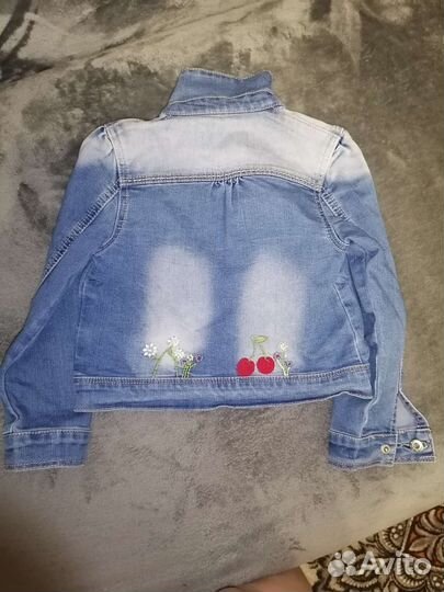 Джинсовка для девочки 104