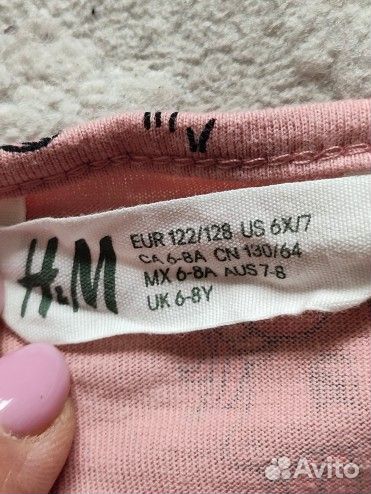 Платье H&M для девочки, 122-128