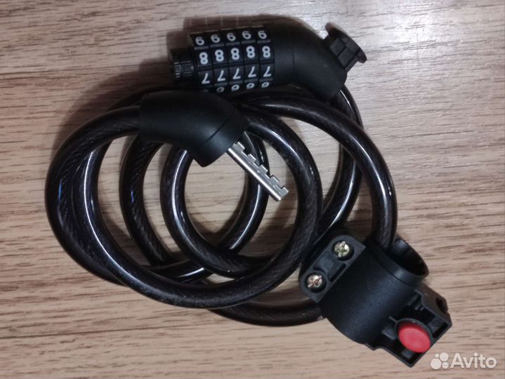 Замок для велосипеда кодовый