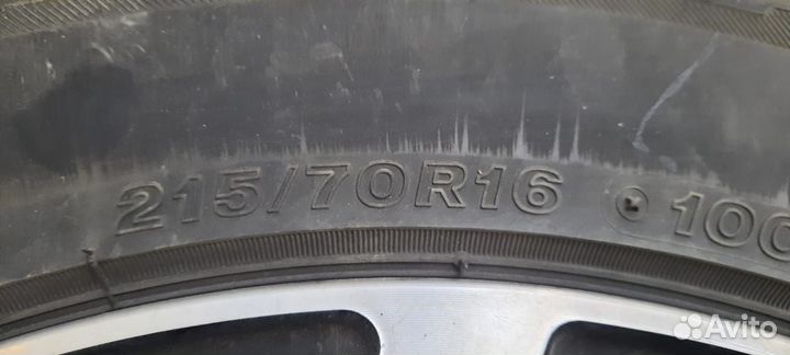 Колеса в сборе 215/70R16 на Mitsubishi Outlander