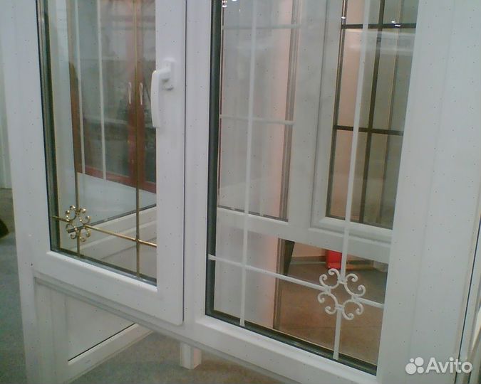 Балконный блок с дверьюпвх