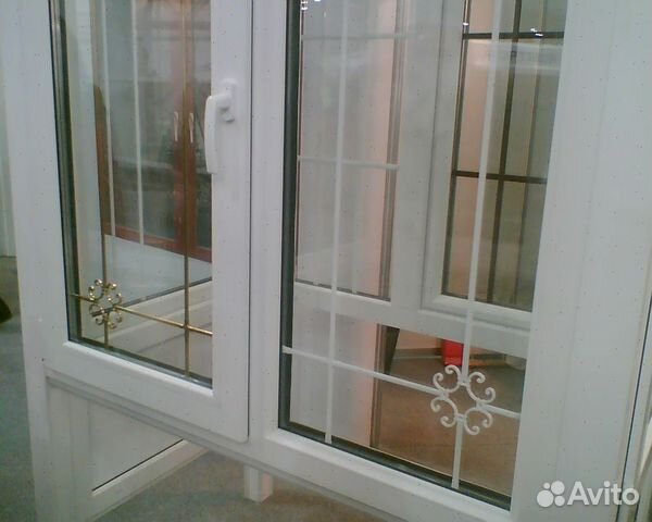 Балконный блок с дверьюпвх