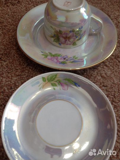 Винтажные чайные сервизы. 2 шт