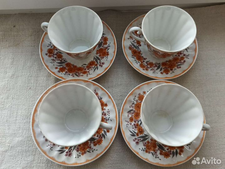 Чайные пары. лфз. пз. роспись. деколь