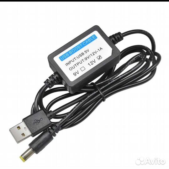 Блок питания на 12в 1а от usb