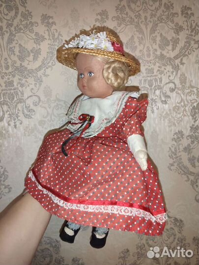 Кукла тряпичная Германия клеймо