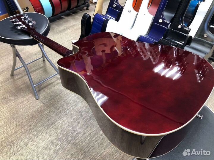 Гитара акустическая дредноут