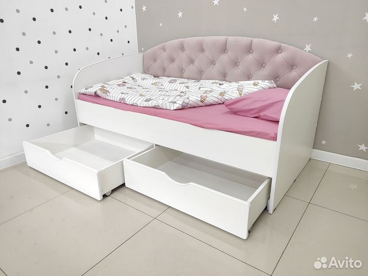 Детская кровать с ящиками Кровать детская новая
