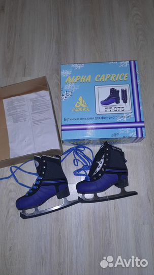 Коньки для фигурного катания alpha caprice ft-075