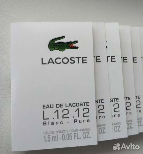 Пробники Lacoste 10шт