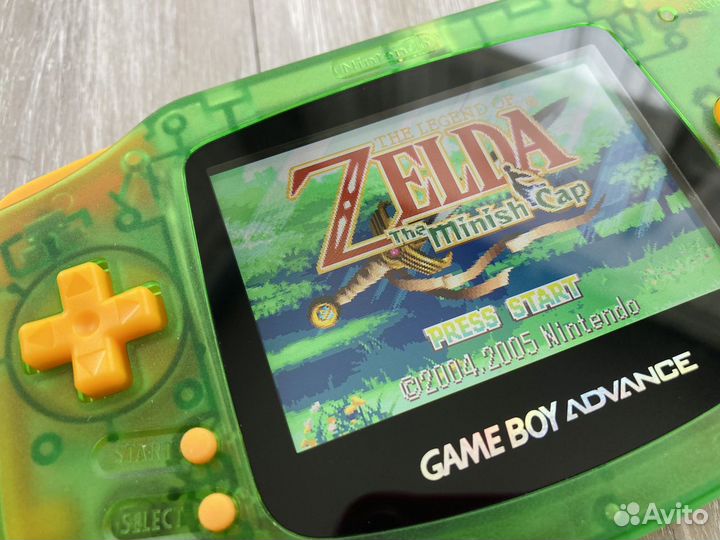 Game Boy Advance c IPS или TFT-экраном